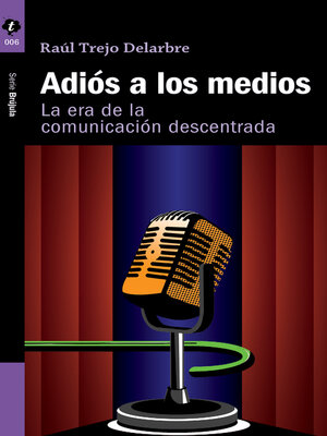 cover image of Adiós a los medios